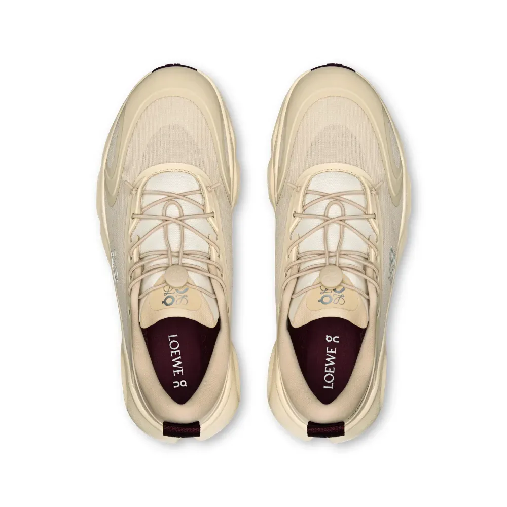 Loewe x On Running Cloudsolo Sand Burgundy foto 2