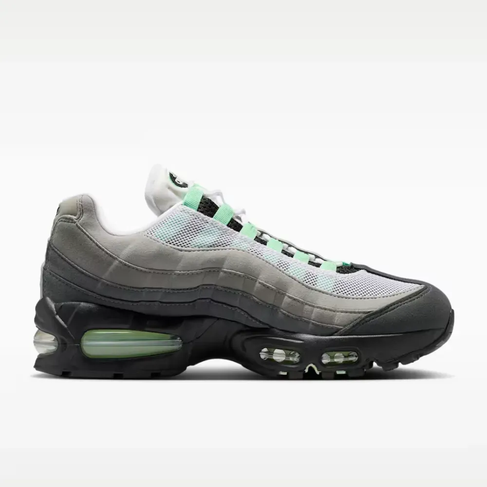 Nike Air Max 95 Big Bubble Black White Fresh Mint foto 3