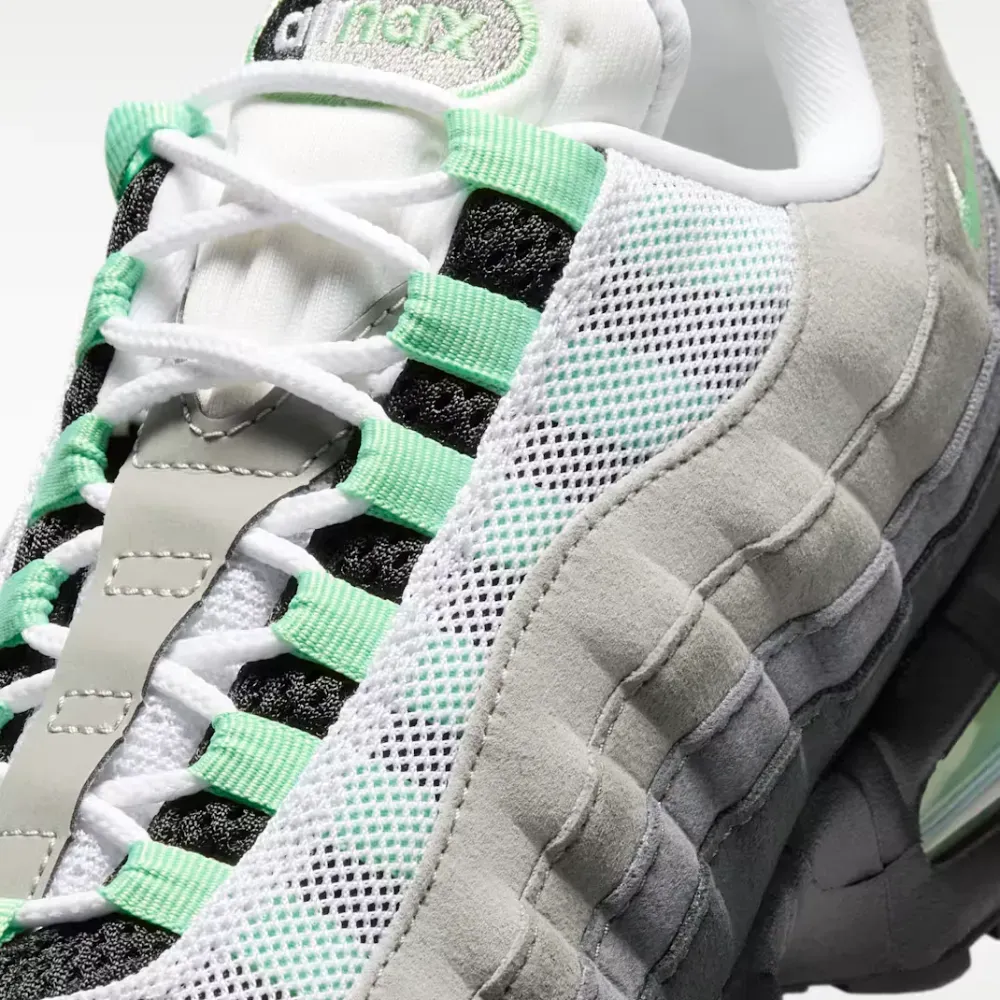 Nike Air Max 95 Big Bubble Black White Fresh Mint foto 6