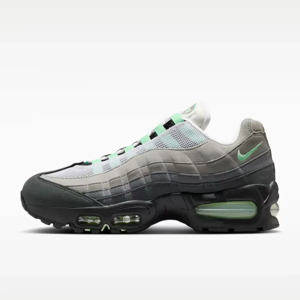 Nike Air Max 95 Big Bubble Black White Fresh Mint foto 1