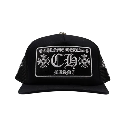 Sex Records x Chrome Hearts Boné Matty Boy Horse Shoe Trucker Pink