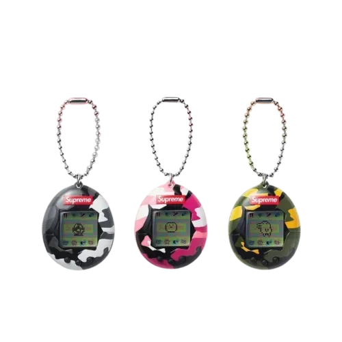 Bandai x Supreme Tamagotchi Camo Pink Yellow Black SS23 - Droper