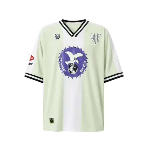 Camiseta Off-White Jersey Soccer Cap 23 Green White