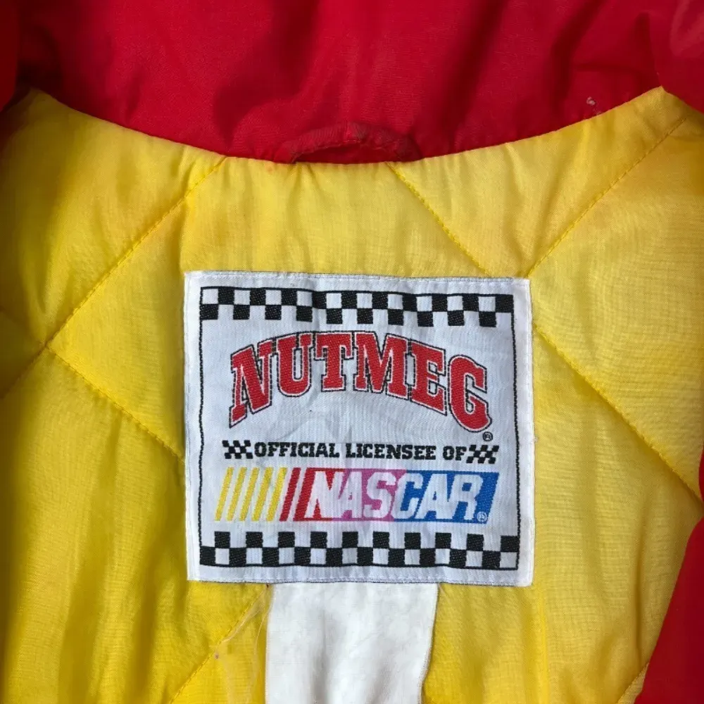 Jaqueta Nascar Vintage Nutmeg Mills Jeff Gordon Blue - Droper