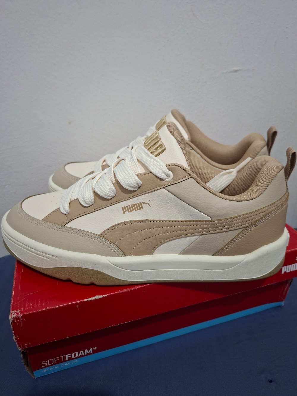 Puma Park Lifestyle Bege Marrom
