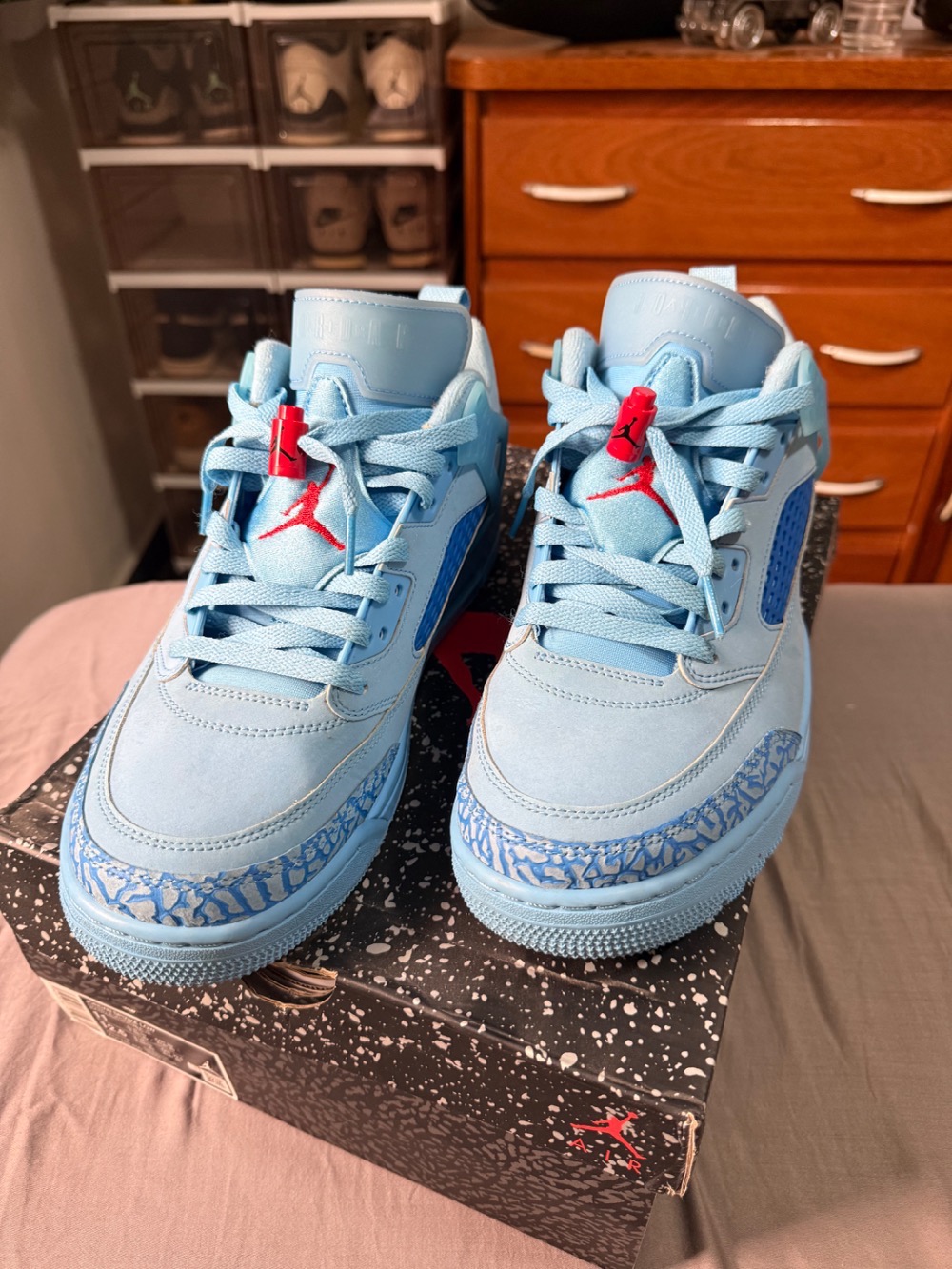 Air Jordan Spizike Low Houston Oilers