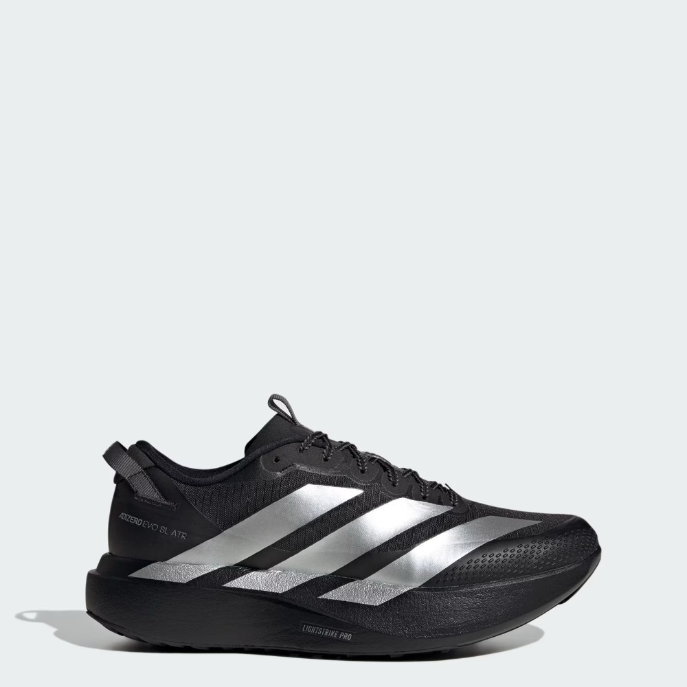 adidas Adizero Evo SL ATR Black Silver Metallic — 39, Novo