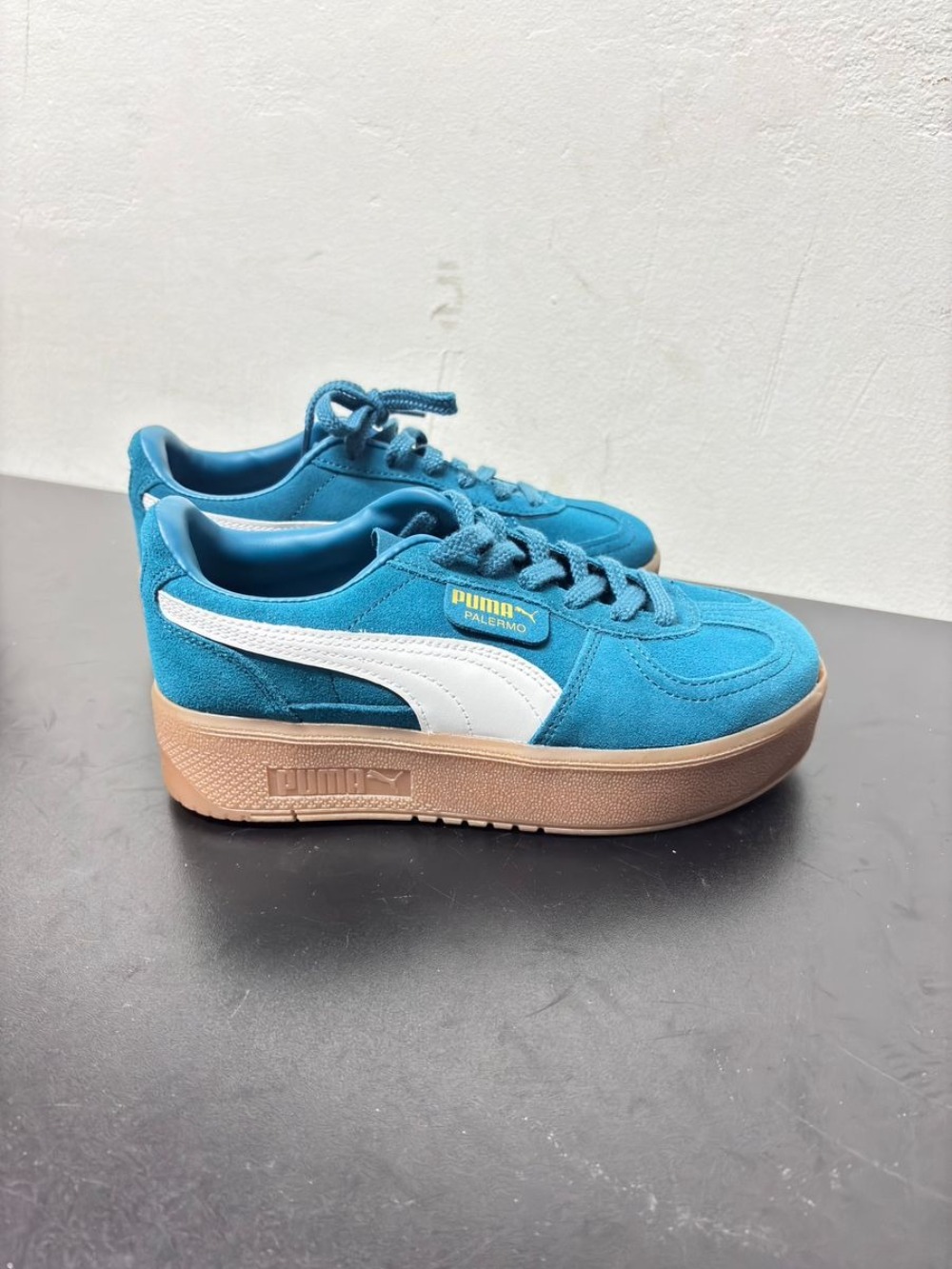 Puma Palermo Elevata Green Gum
