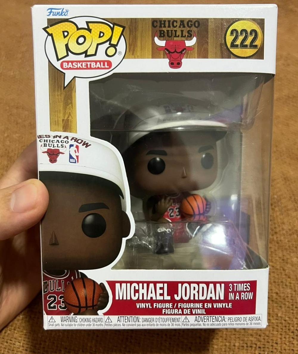 Funko Pop! Chicago Bulls Michael Jordan #222 — POP, Novo