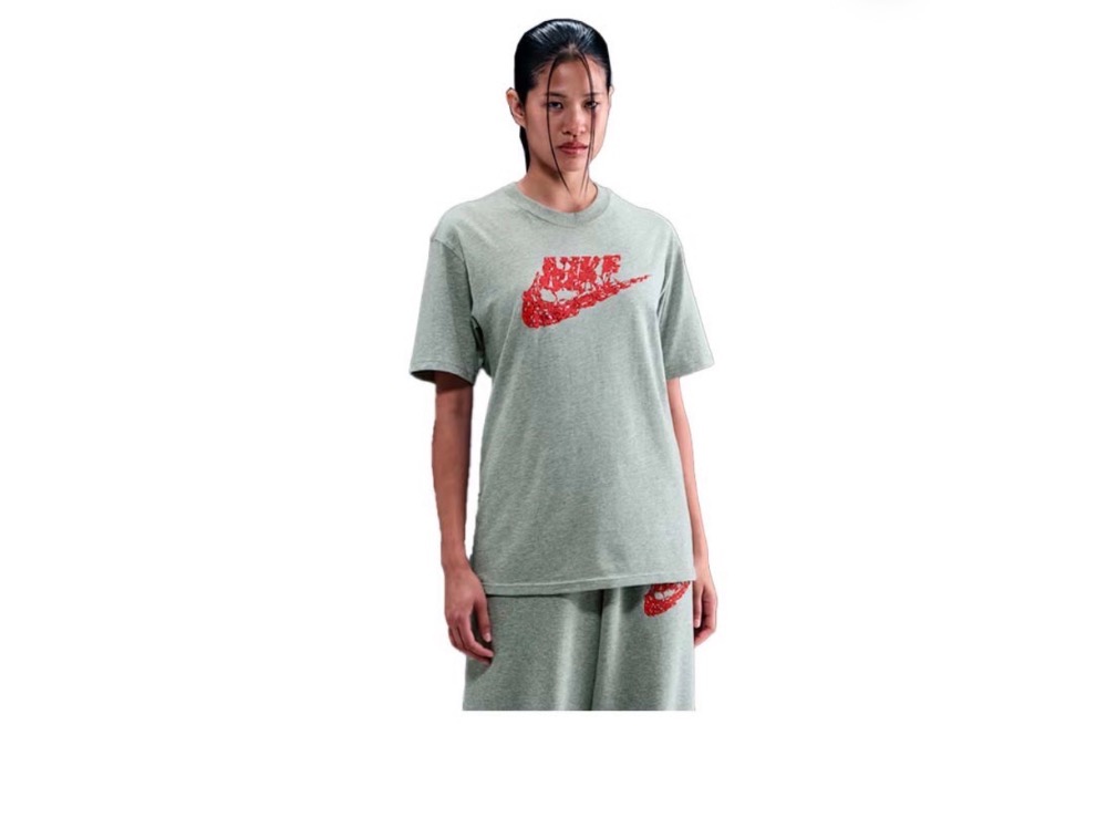 Stranger Things x Nike Camiseta NSW Dark Grey Heather — G, Novo