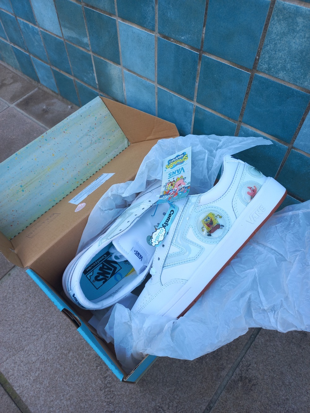 Vans Lowland CC Sandy Liang Spongebob Bubble — 41, Novo