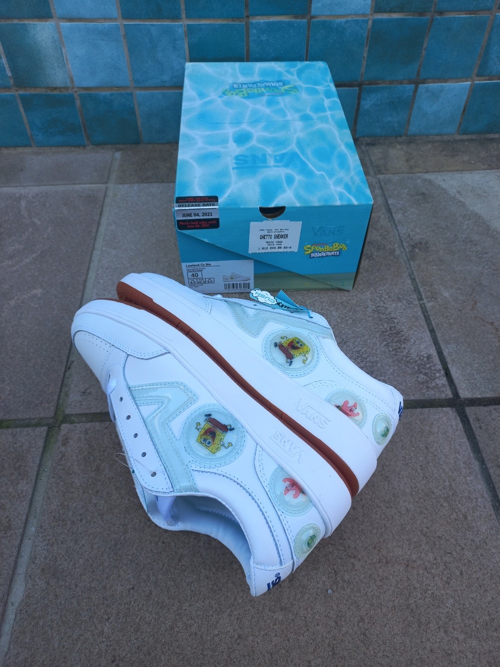 Vans Lowland CC Sandy Liang Spongebob Bubble — 42, Novo
