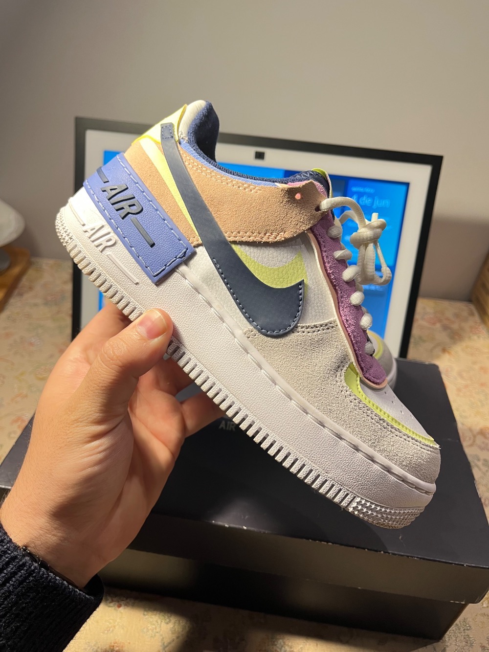 Nike Air Force 1 Shadow Photon Dust