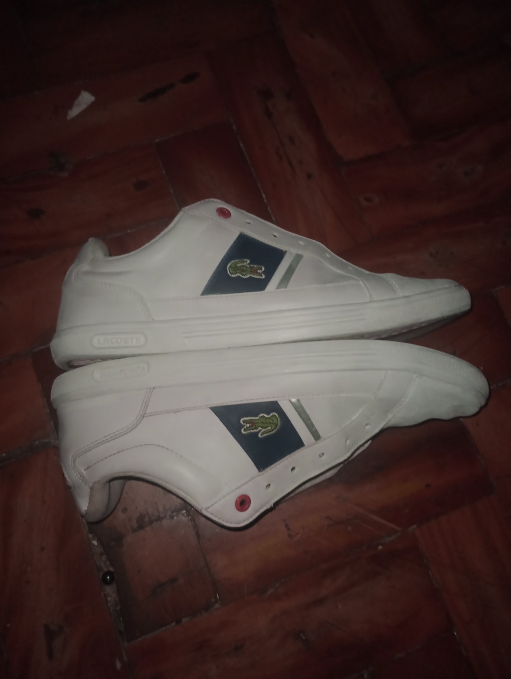 Lacoste Europa Pro White Navy