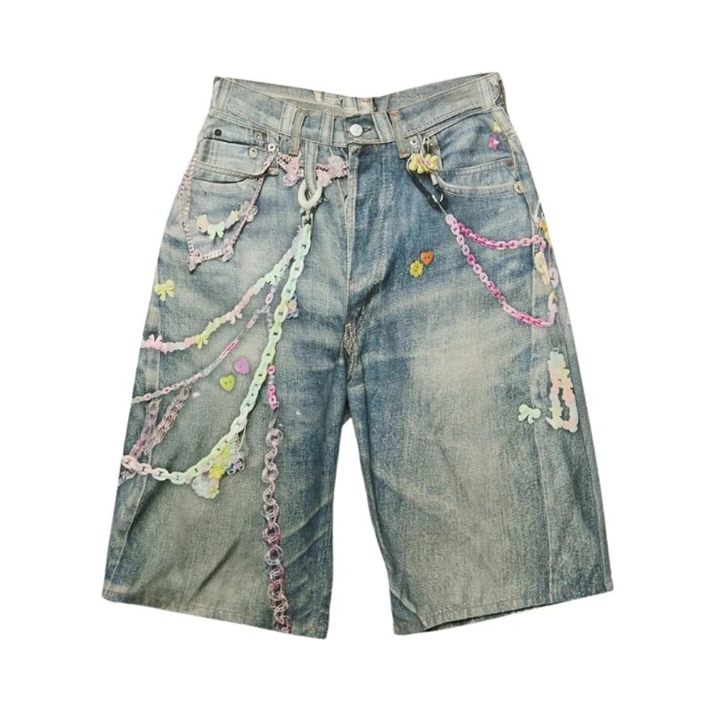 ACNE STUDIOS - Bermuda Loose Fit "Denim"