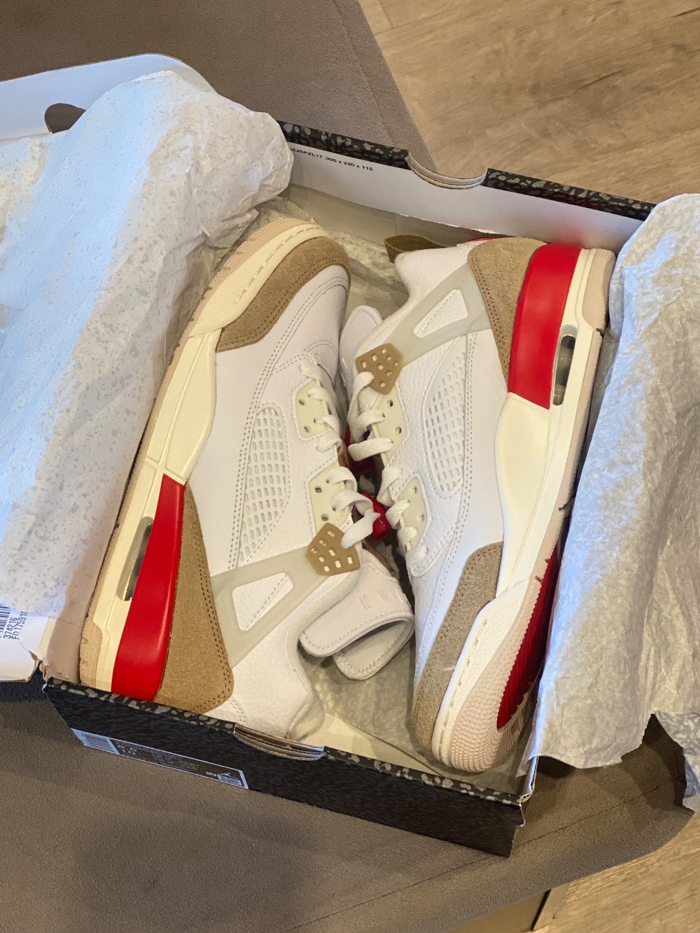 Air Jordan Spizike Low White Desert Camo