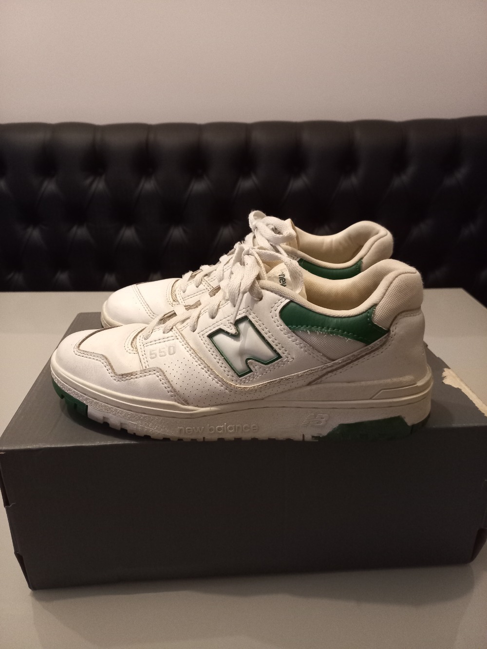 New Balance 550 White Green