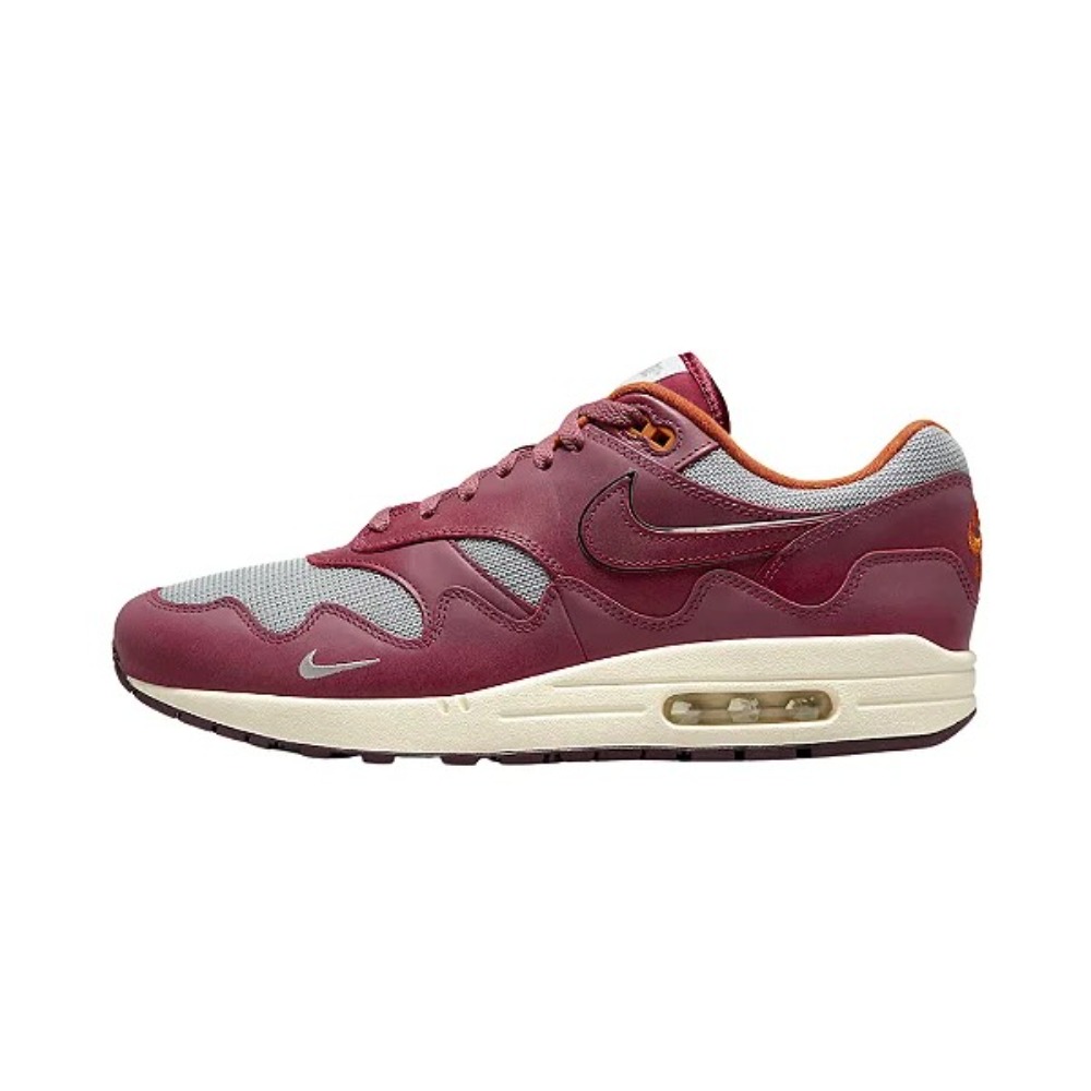 Patta x Nike Air Max 1 Night Maroon — 39, Novo