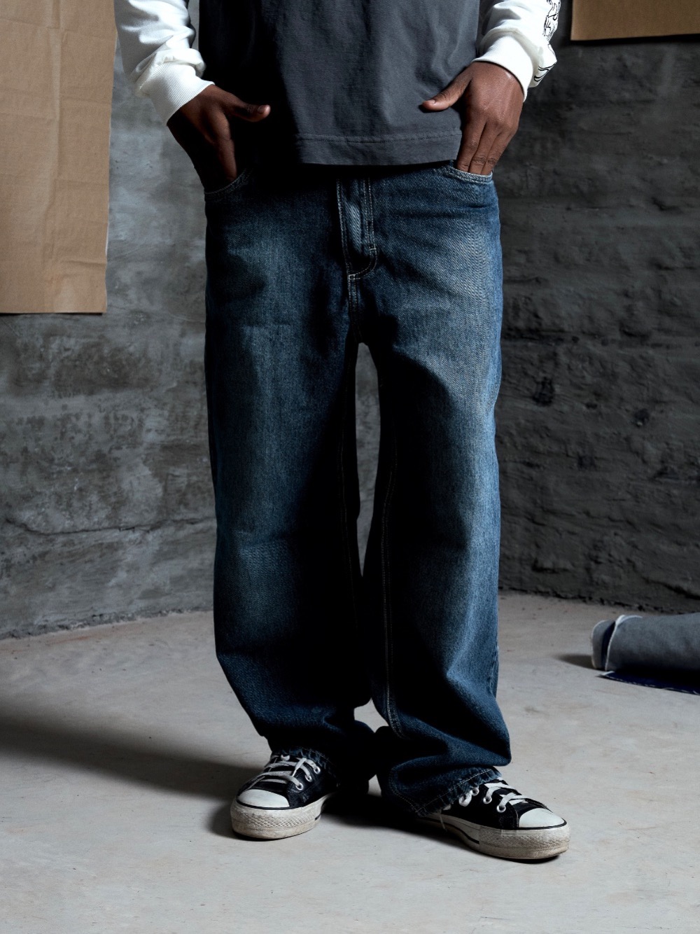 Calça jeans “Deep Sea” On Me