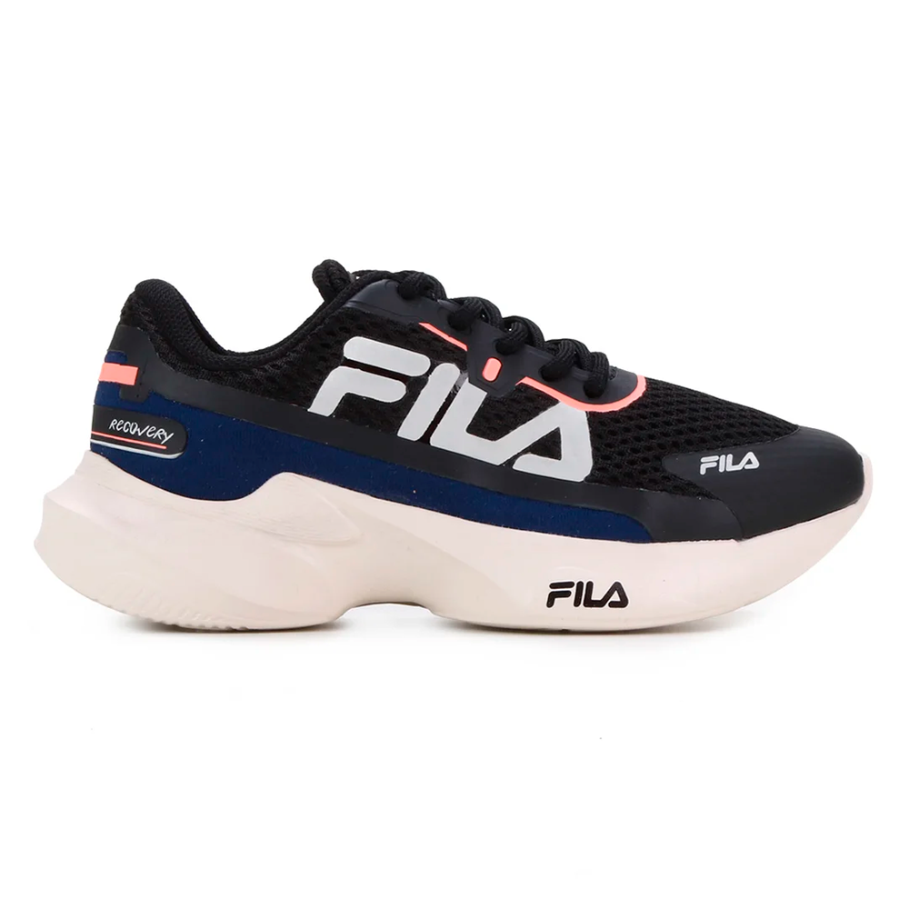 Fila Recovery Black Navy Infantil