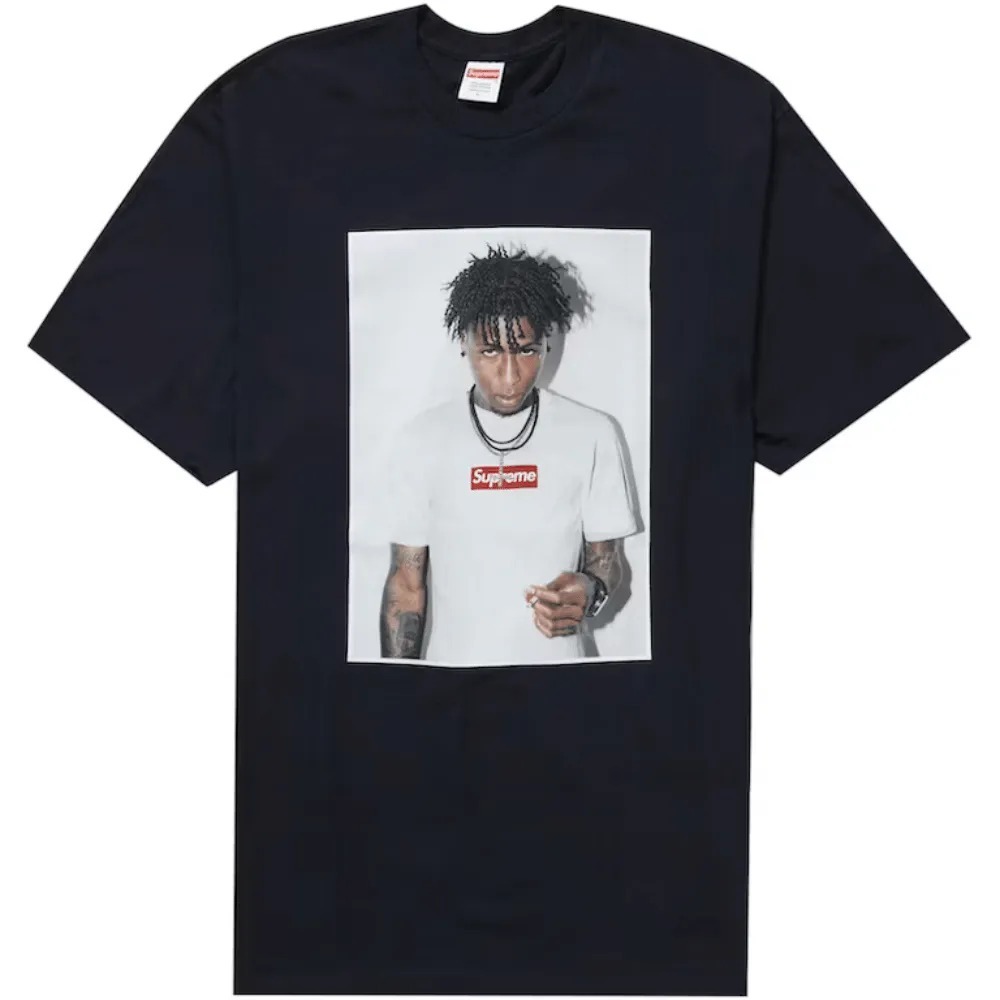 Camiseta Supreme NBA Youngboy Black — M / G / XG, Novo