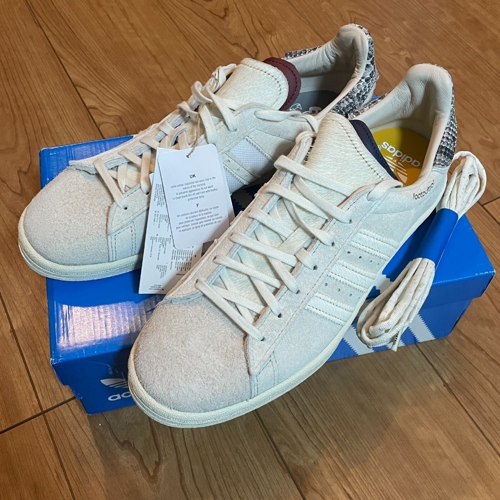 Footpatrol x adidas Campus Cream White — 40.5 / 41 / 42, Novo