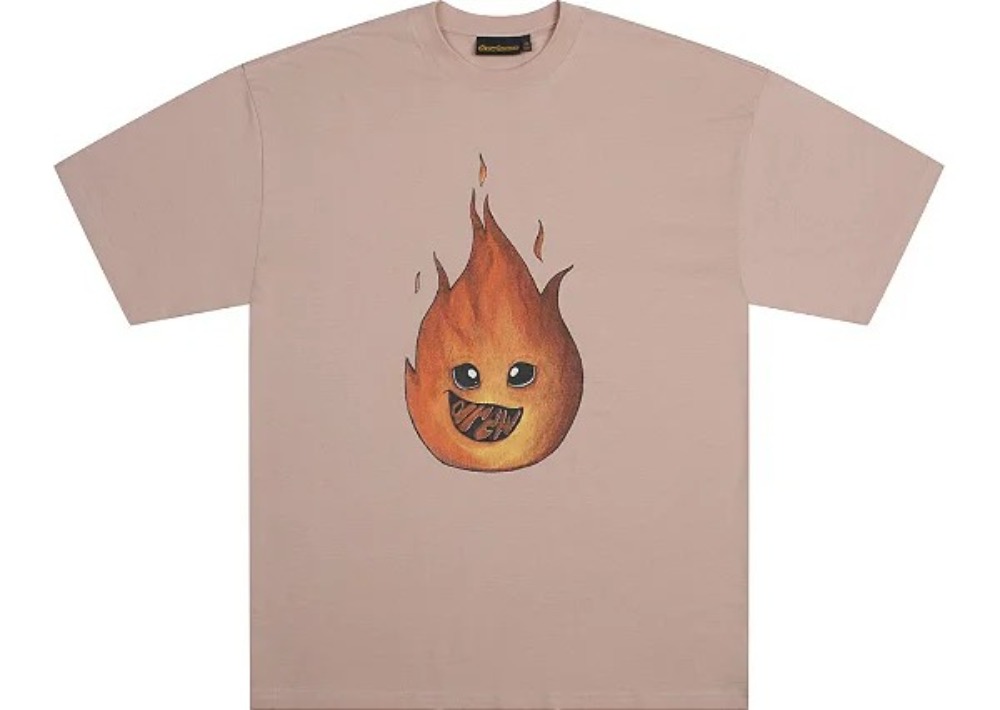 DREW HOUSE - Camiseta Flame "Rosa"