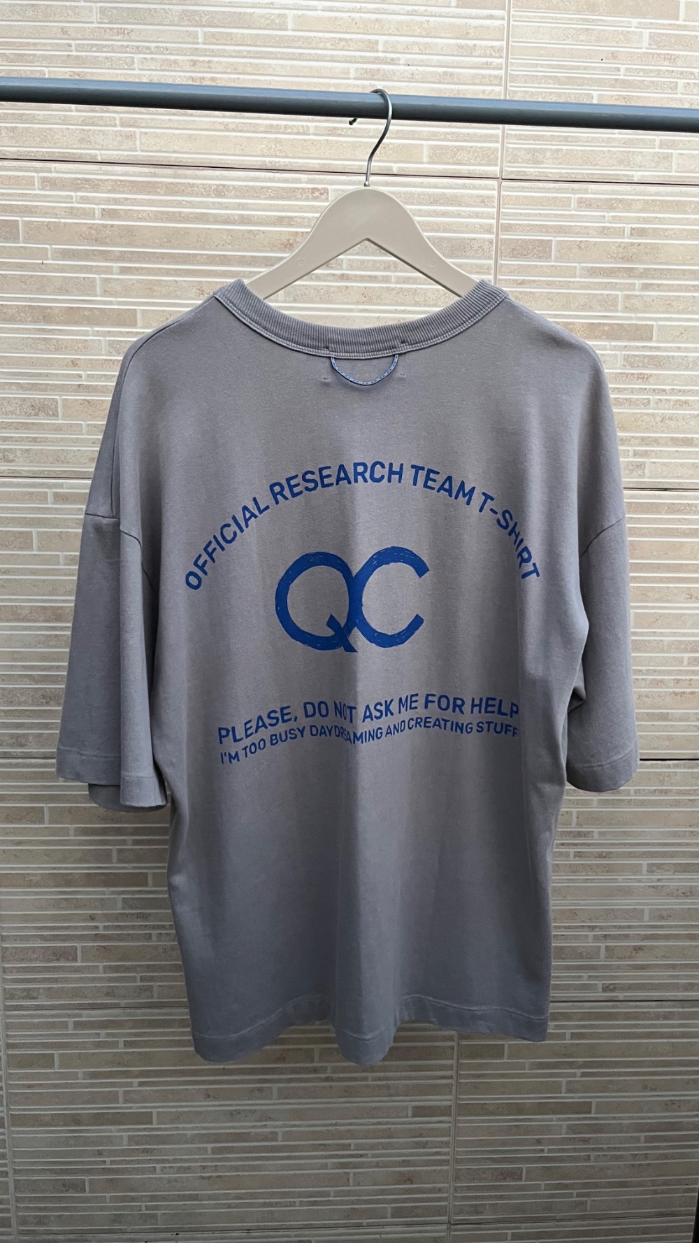 Camiseta Quadro Creations Staff Grey