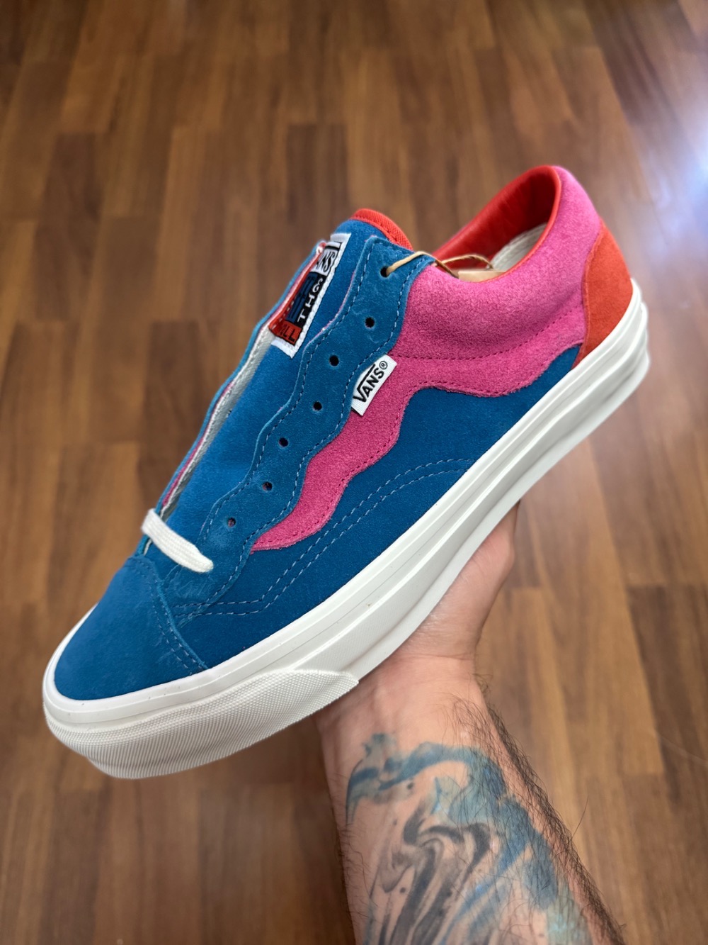 Parra x Vans Old Skool 36 Midnight Carmine