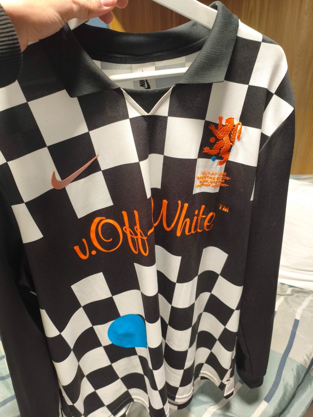 Off-White x Nikelab Camiseta Mercurial NRG X Football Jersey Black — G, Usado