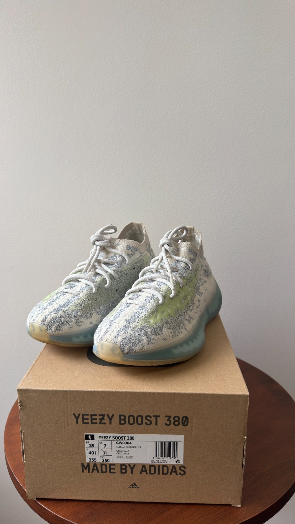 Yeezy Boost 380 Alien Blue Reflective