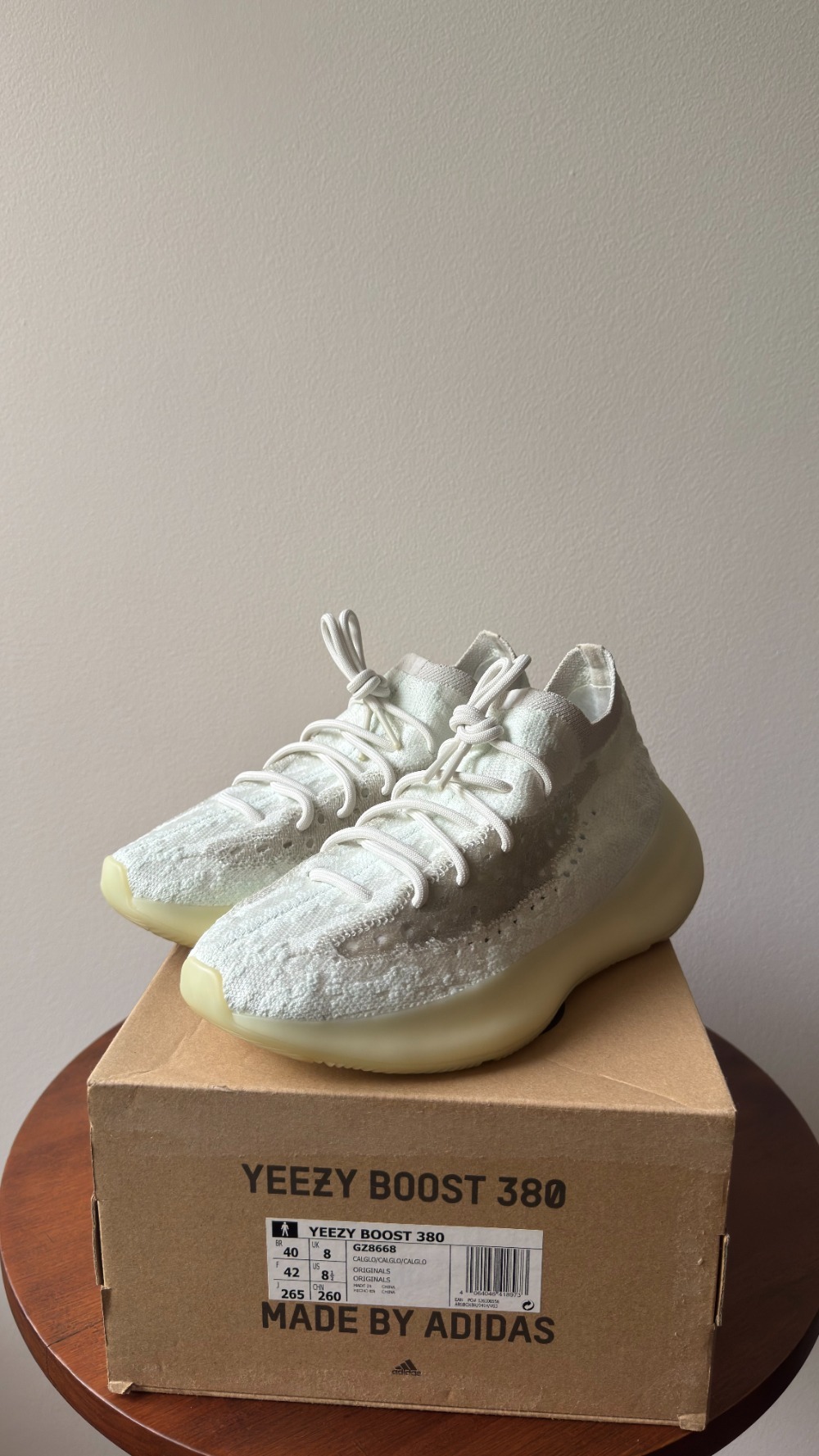 Yeezy Boost 380 Calcite Glow