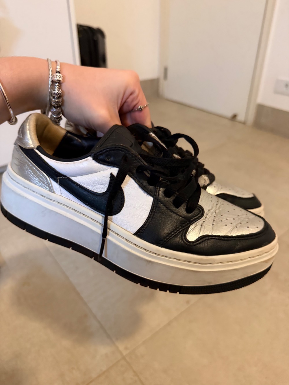 Air Jordan 1 Elevate Low SE Silver Toe