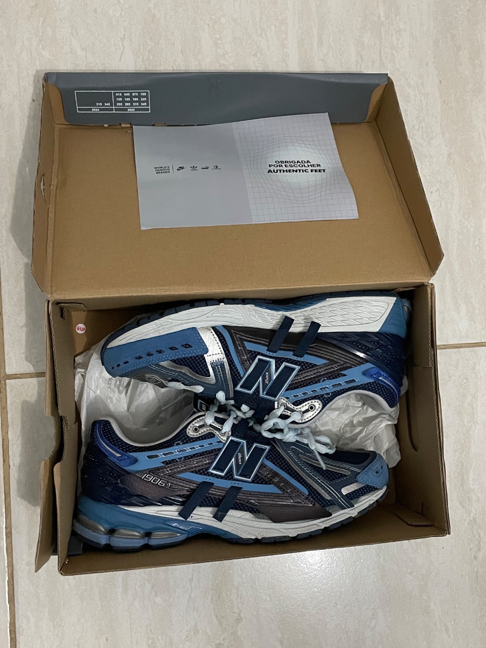 New Balance 1906A Blue Slate Grey