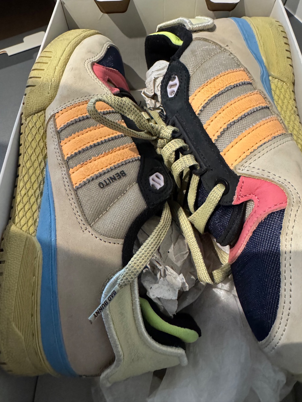 Bad Bunny x adidas Forum Powerphase Catch and Throw