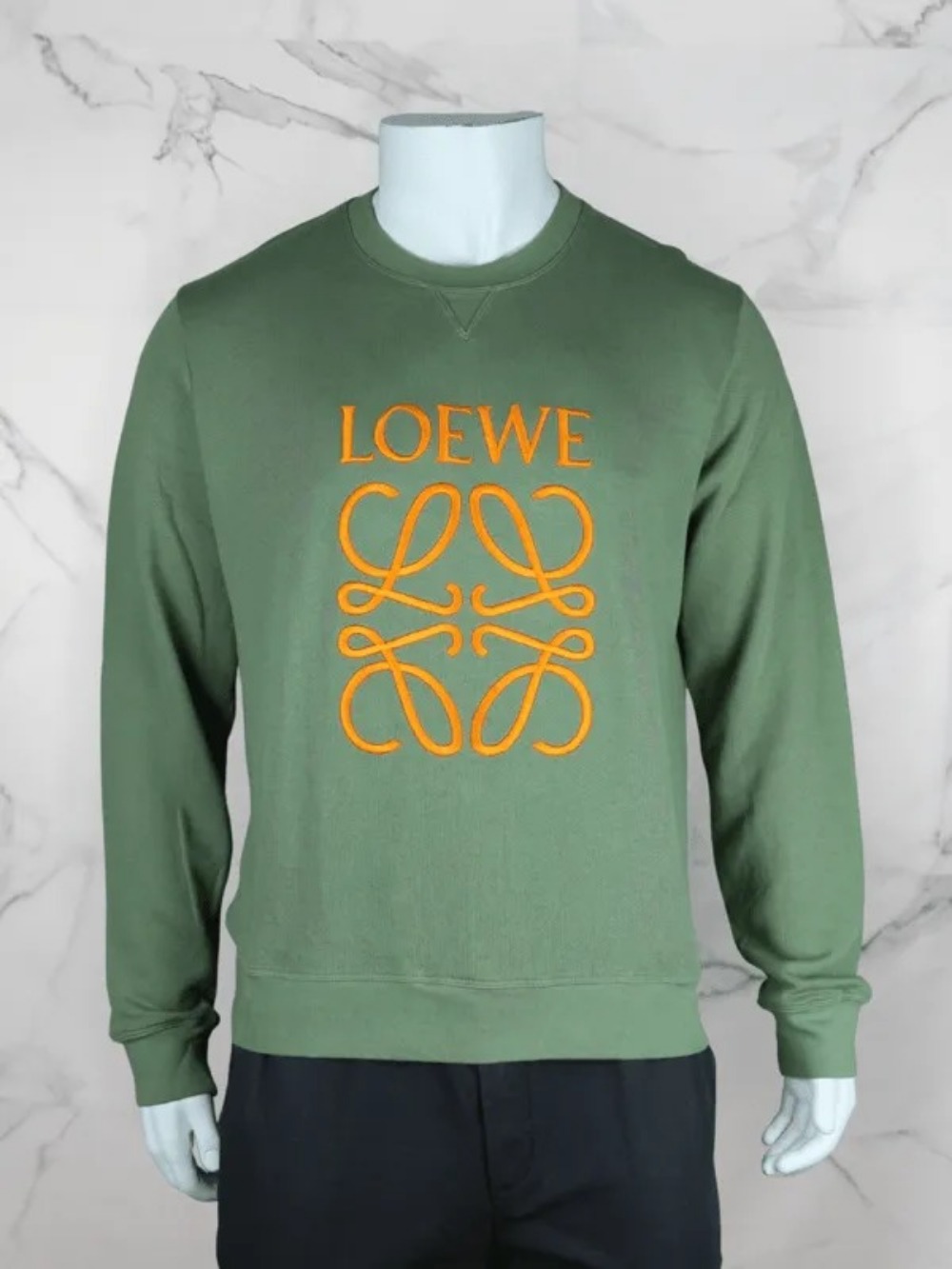 Moletom Loewe Anagram Verde
