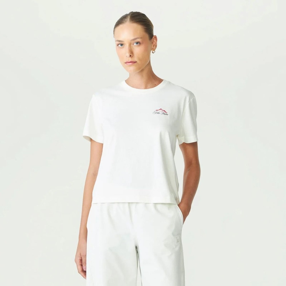 Camiseta Fila Box Piemonte Ag White — P / M, Novo