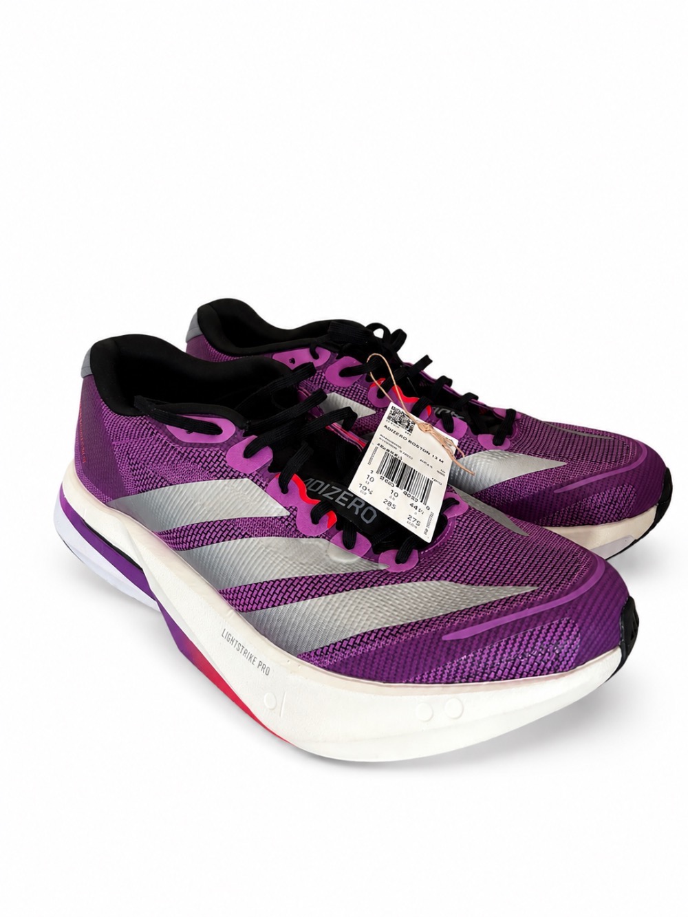 adidas Adizero Drive Racing Purple Burst Silver Metallic Lucid Red — 43, Novo