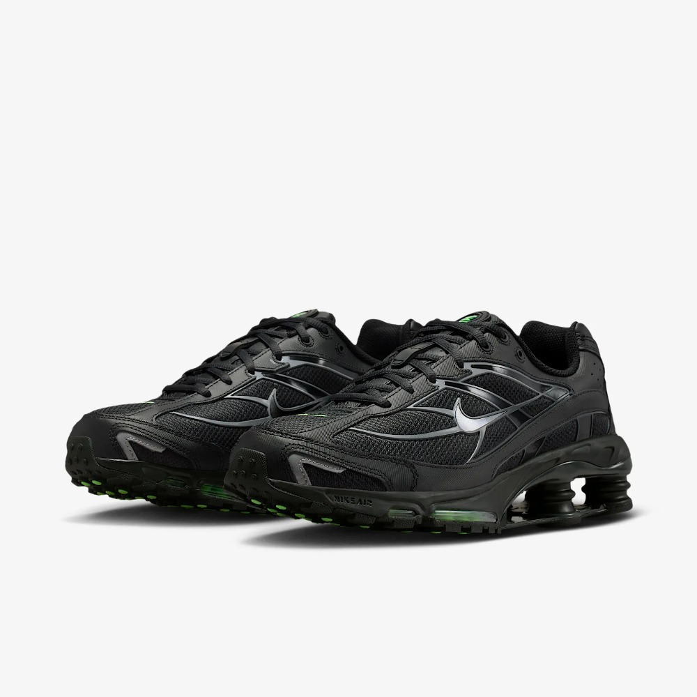Nike Shox Ride 2 Black Cool Grey Silver — 37 / 37.5 / 38 / 39 / 39.5 / 40 / 40.5 / 41 / 42 / 42.5 / 43 / 43.5 / 44 / 45 / 46, Novo