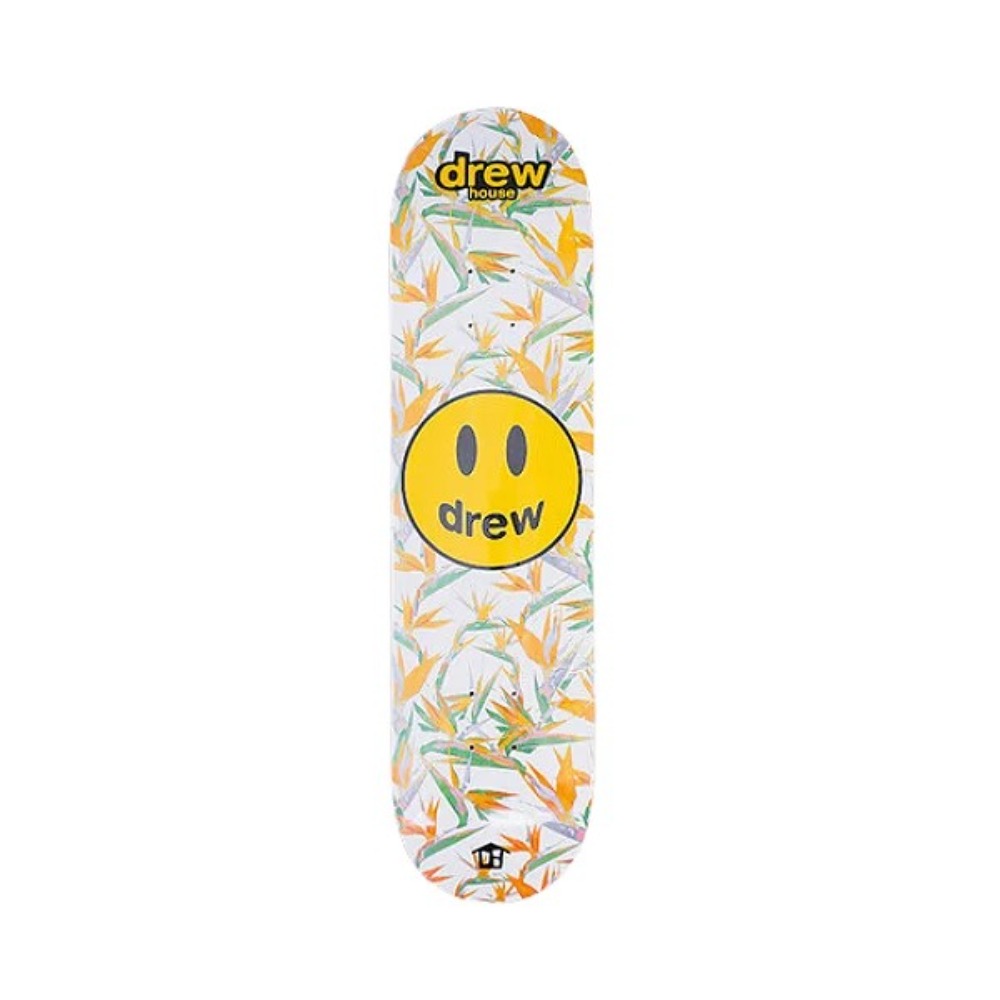 DREW HOUSE - Shape de Skate Birds Of Paradise "Branco"