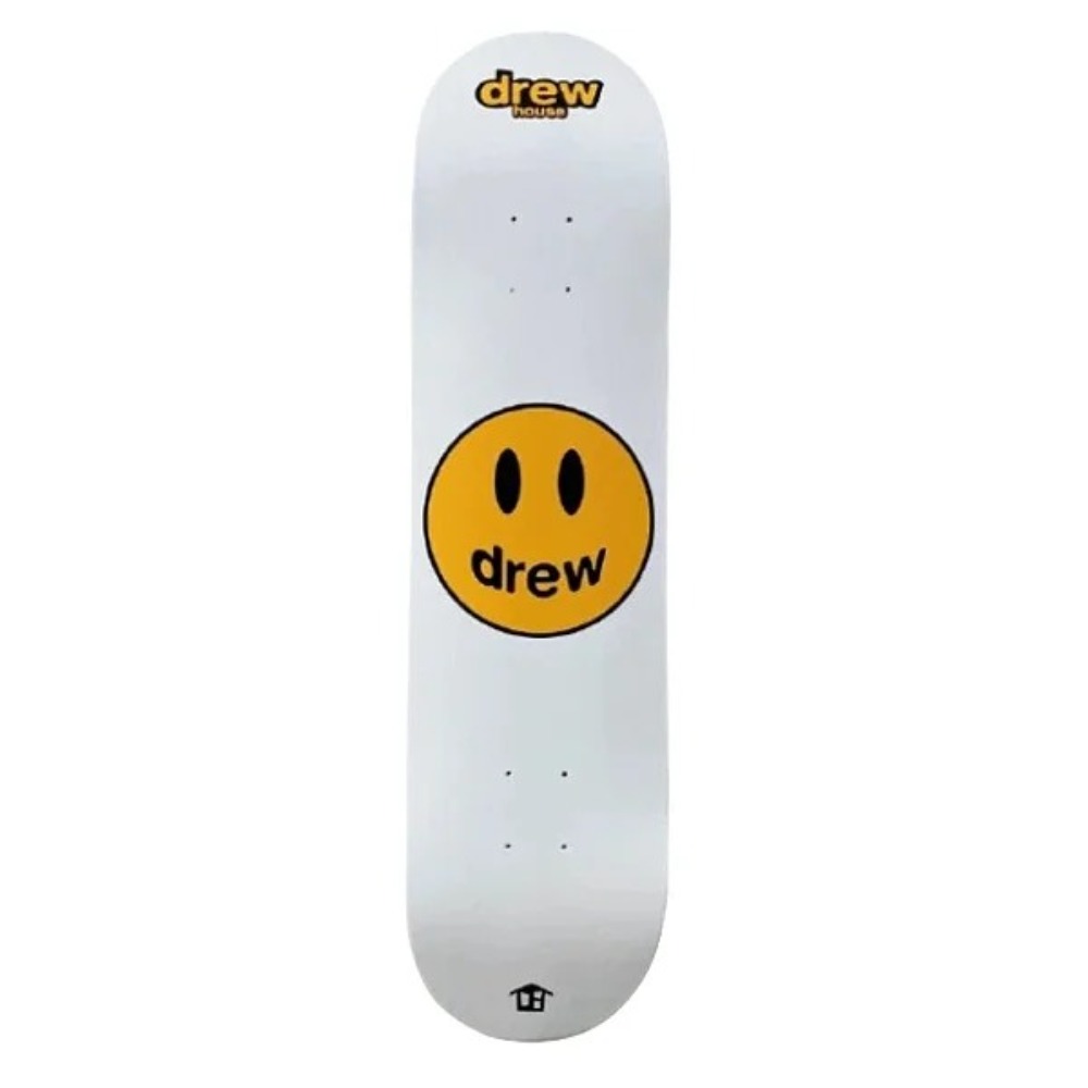 DREW HOUSE - Shape de Skate Mascot "Branco"