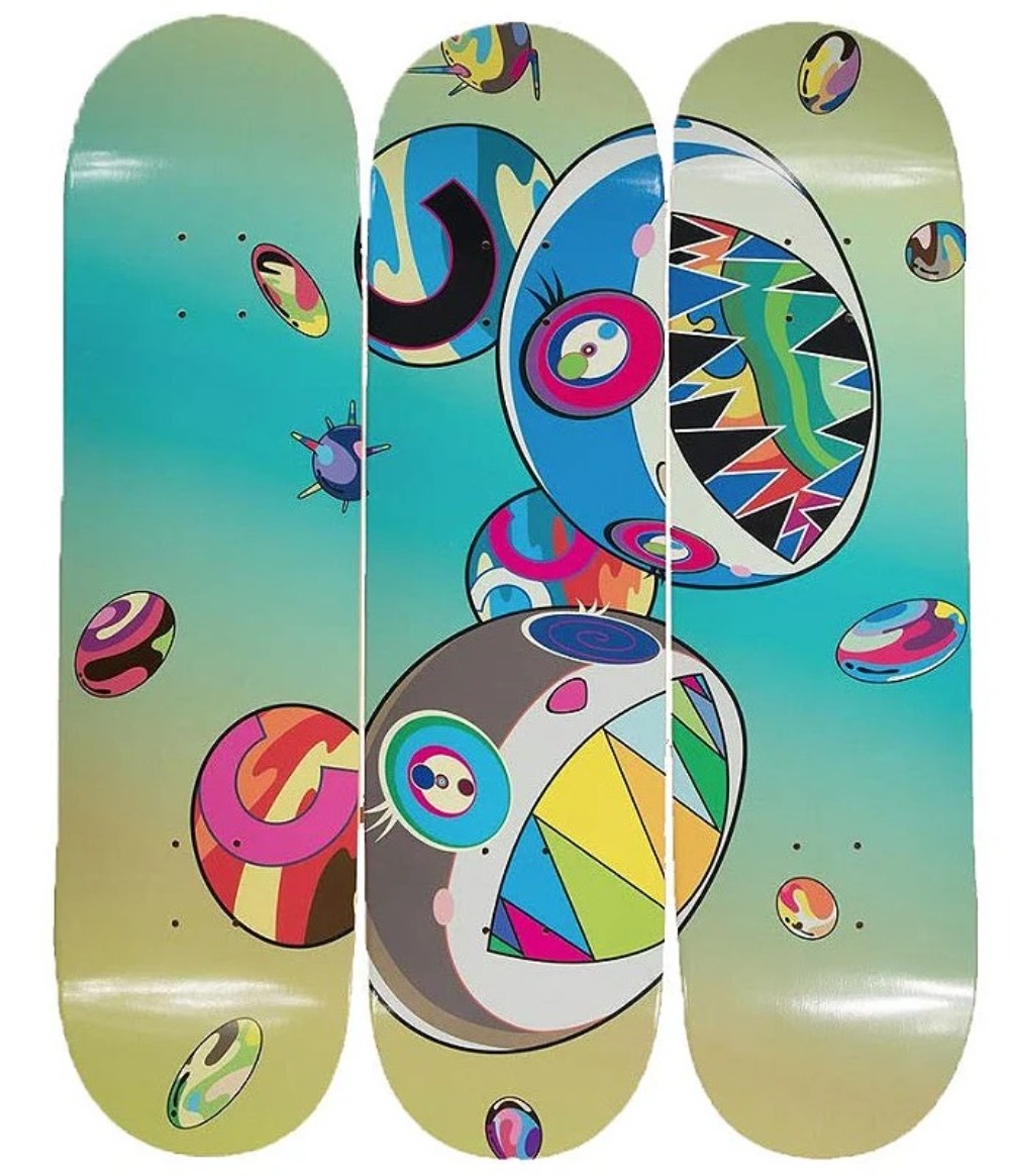 TAKASHI MURAKAMI x COMPLEXCON - Shape de Skate Sharp Tooth Bear Set 3/3