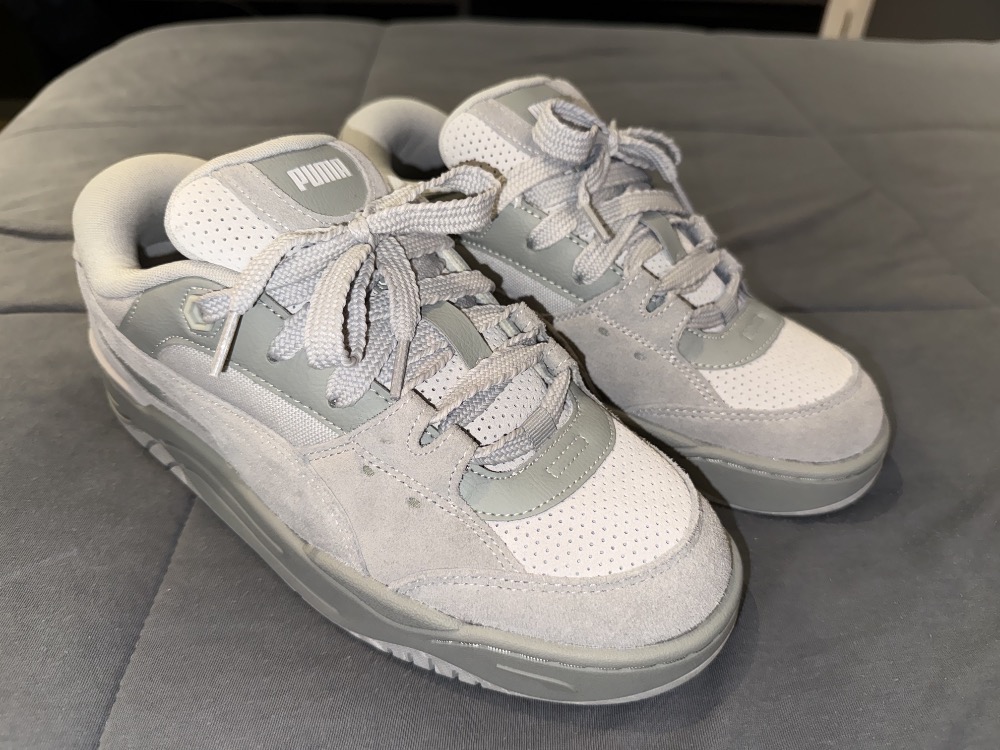 Puma-180 Perf Smokey Gray