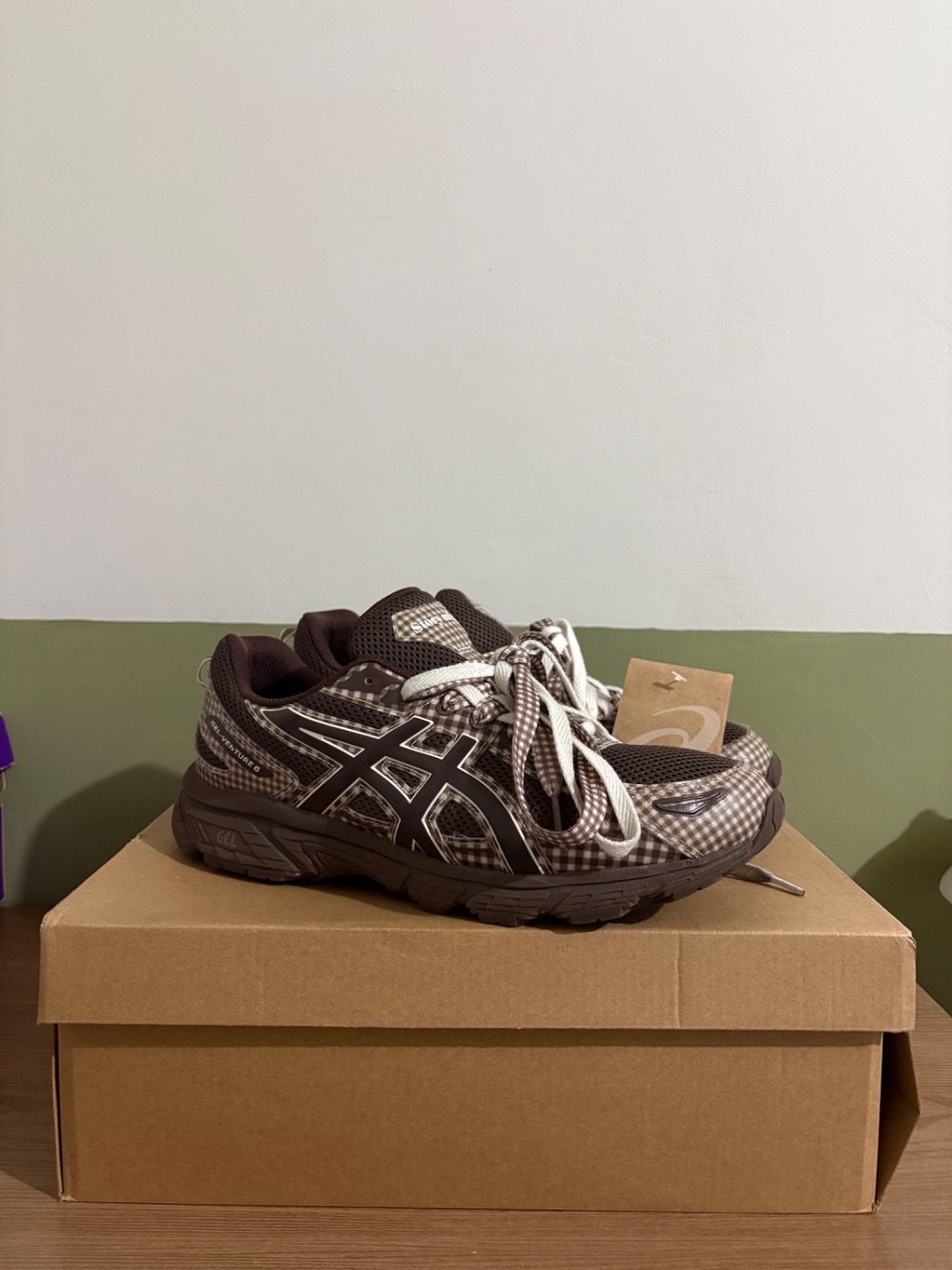 Story MFG. x Asics Gel-Venture 6 Reddish Brown