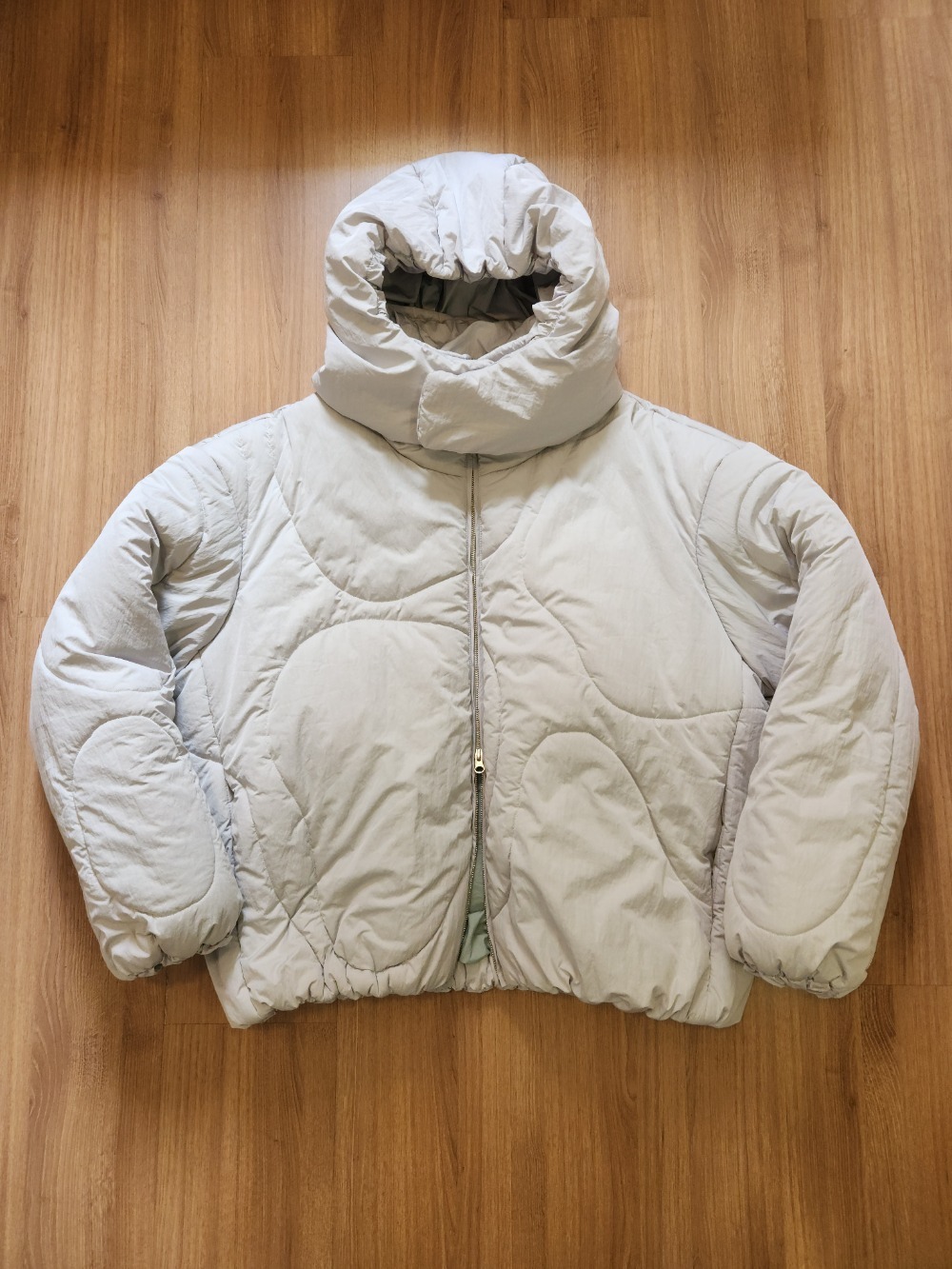 P_Andrade Puffer Rio Puffer Jacket Light Grey