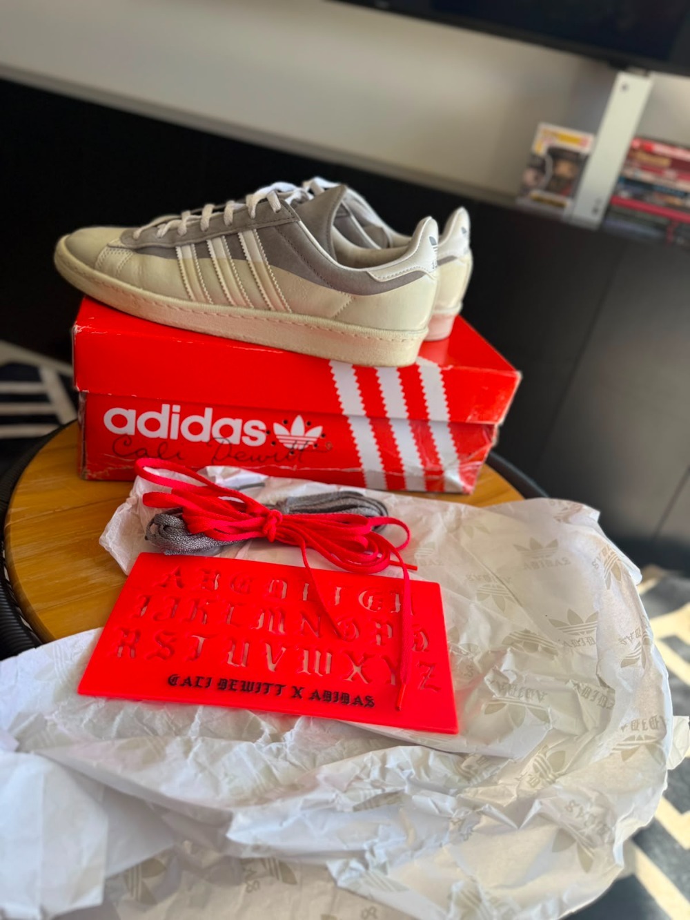 Cali DeWitt x adidas Campus 80s Grey