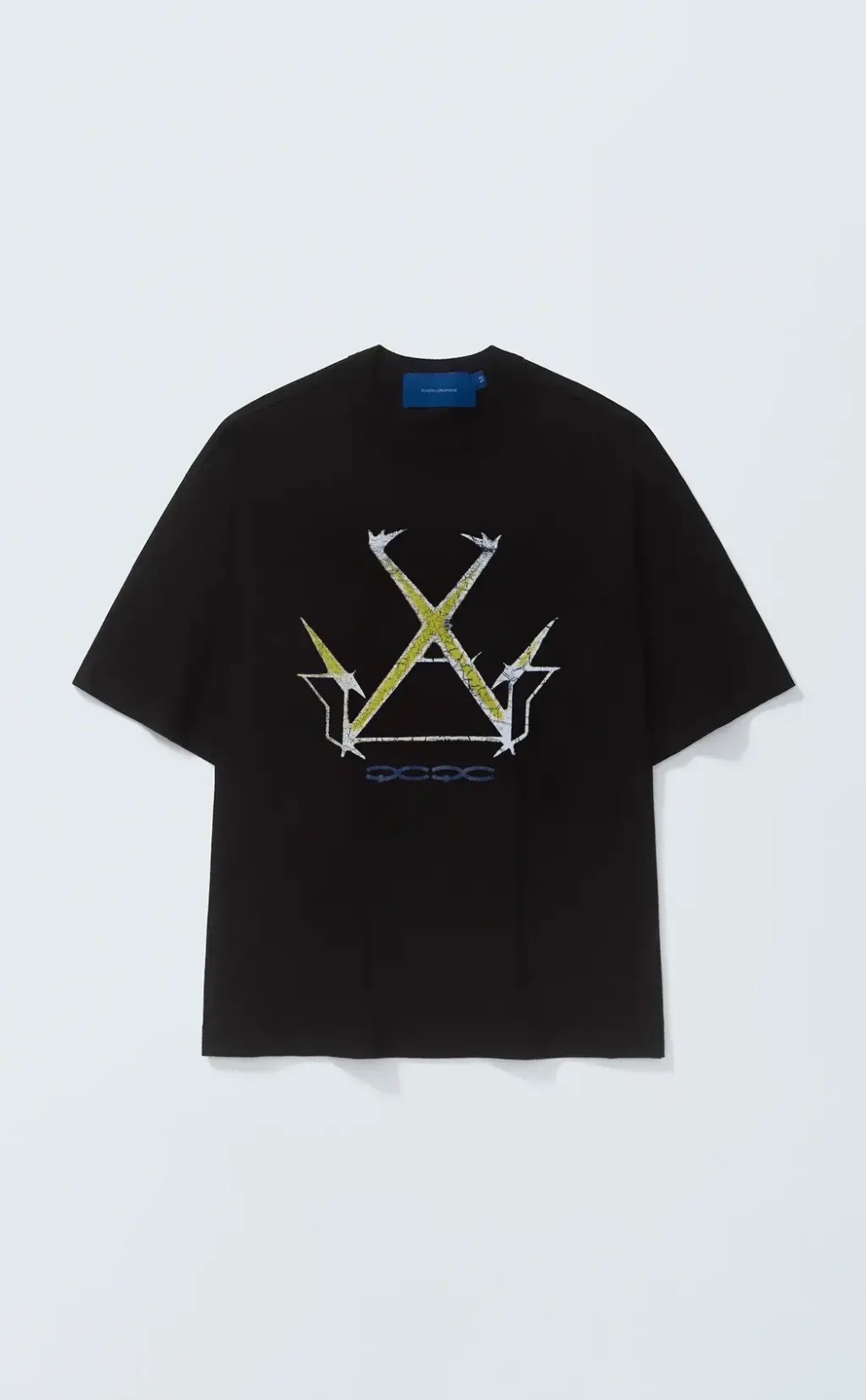 Camisa Quadro Creations Antena Boxy Black