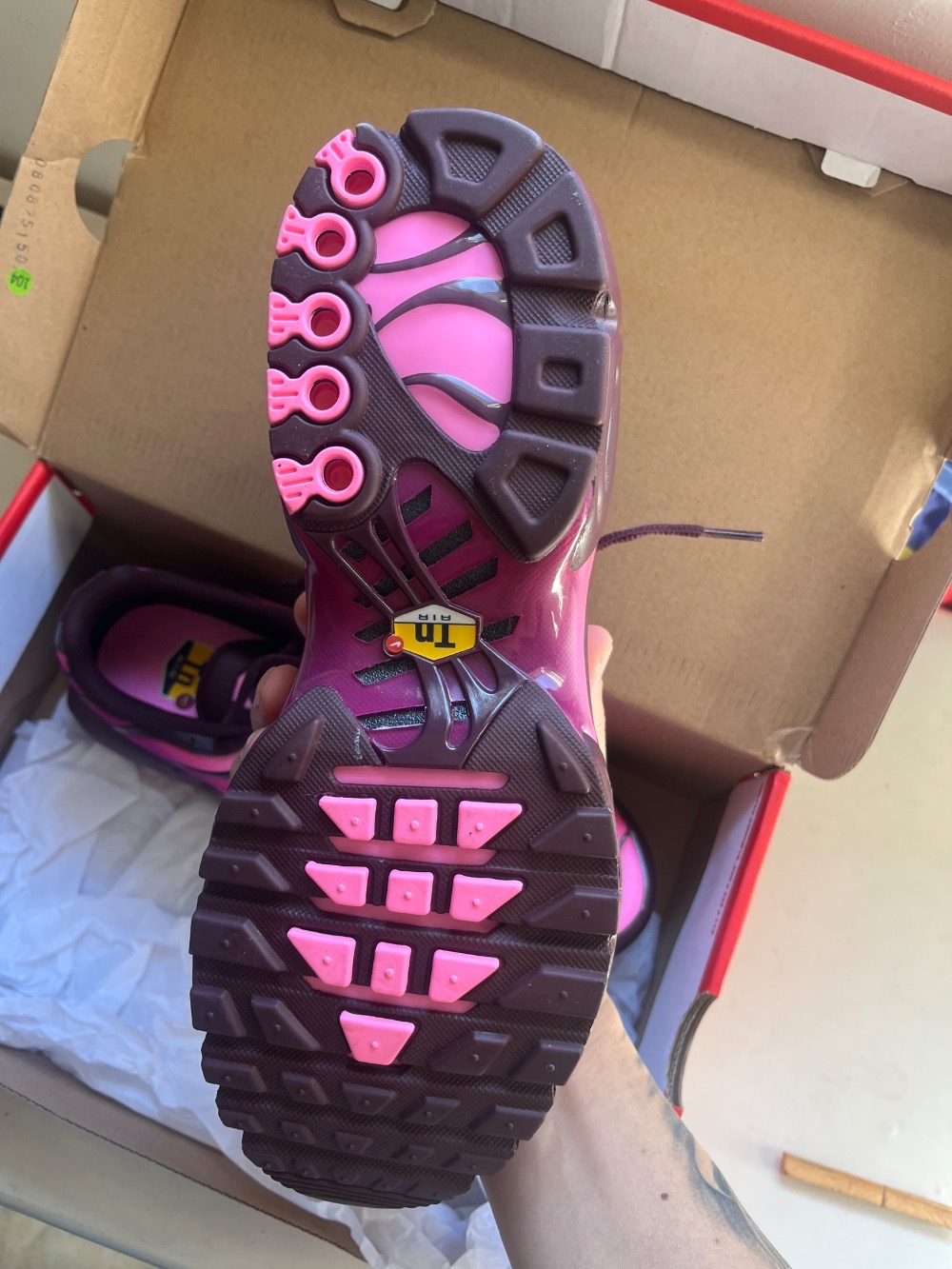 Nike Air Max Plus Pink — 42, Novo