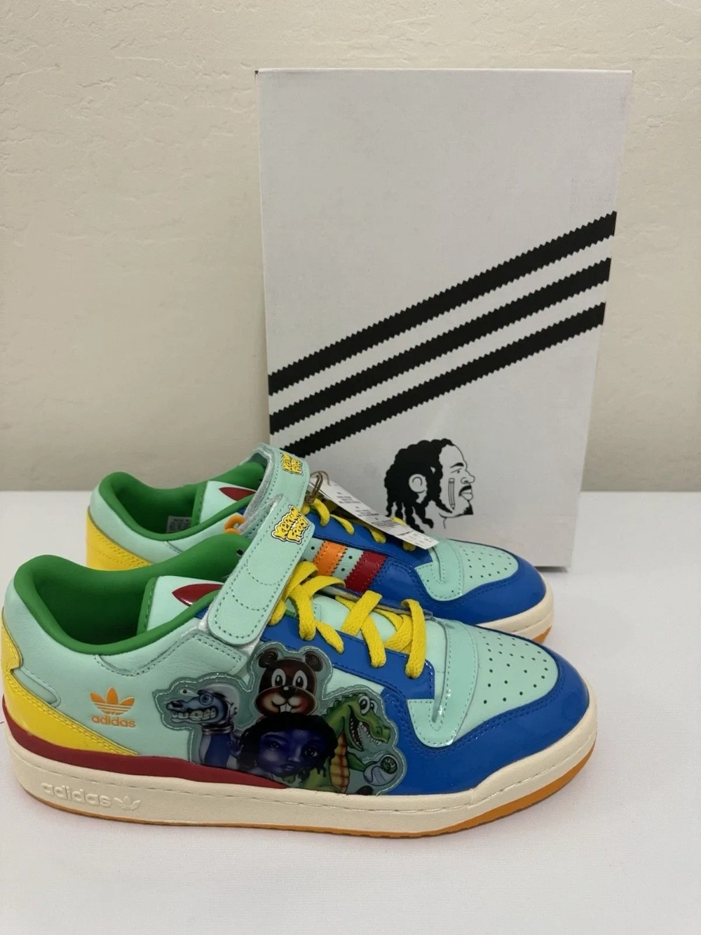 Kerwin Frost x Adidas Forum Low Benchmate — 35 / 37.5 / 39.5 / 40 / 40.5 / 41 / 43 / 44, Novo