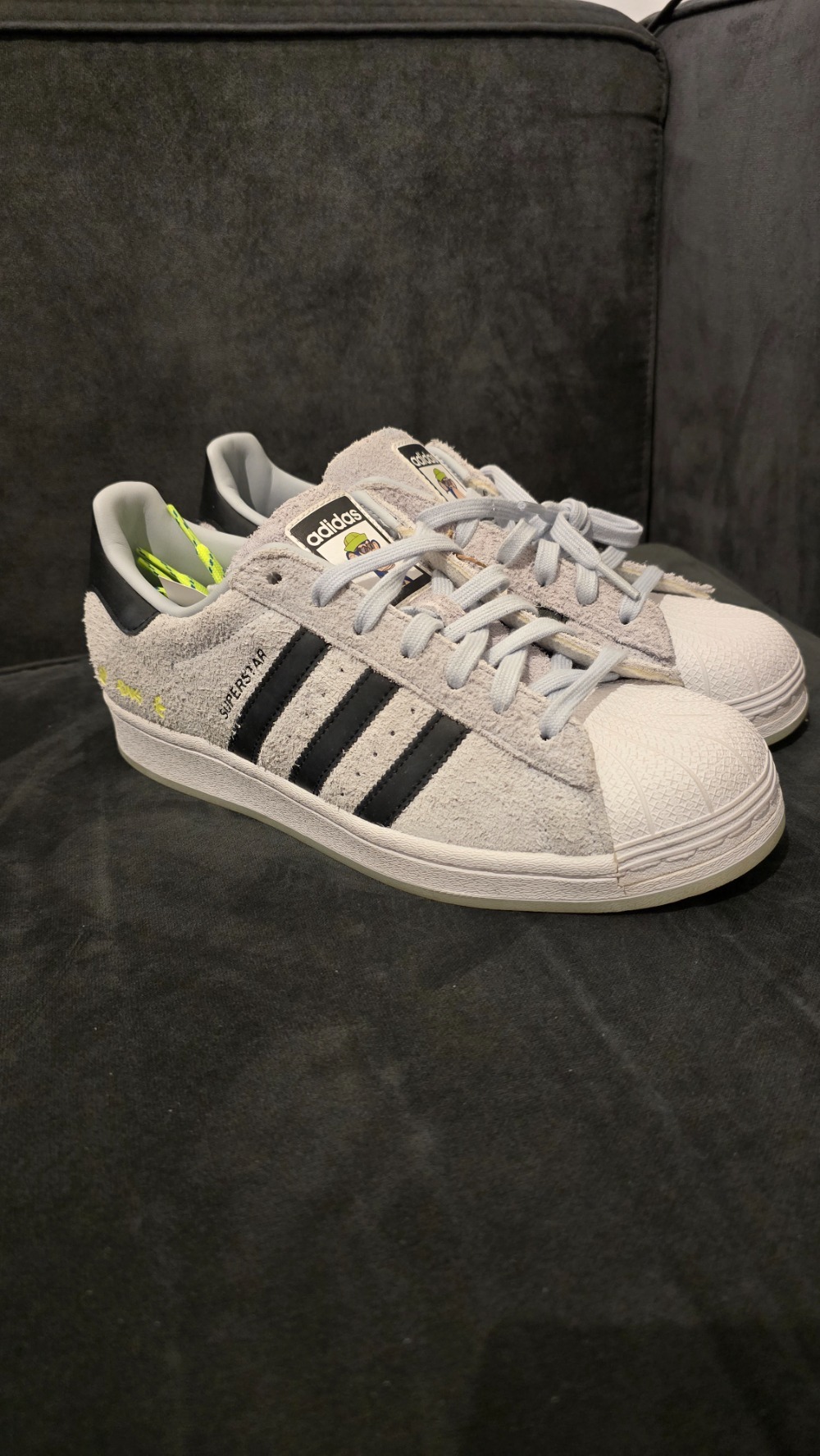Into the Metaverse x adidas Superstar Halo Blue